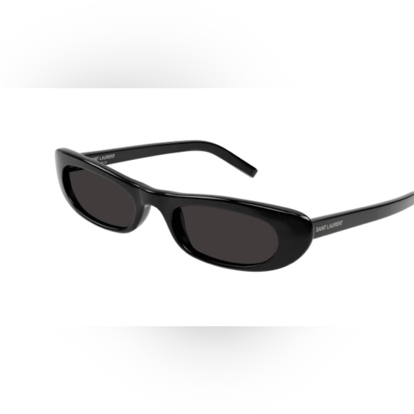 Saint Laurent Glossy Black Eyewear - Picture 1 of 6